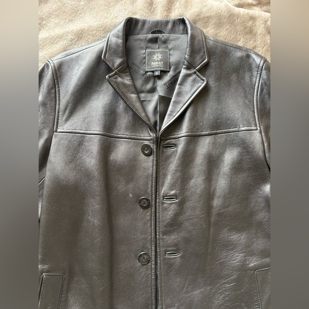 Vintage Parfait leather jacket